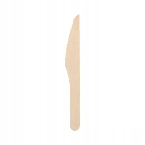 

Nóż jednorazowy drewniany grill 16,5cm 6szt.