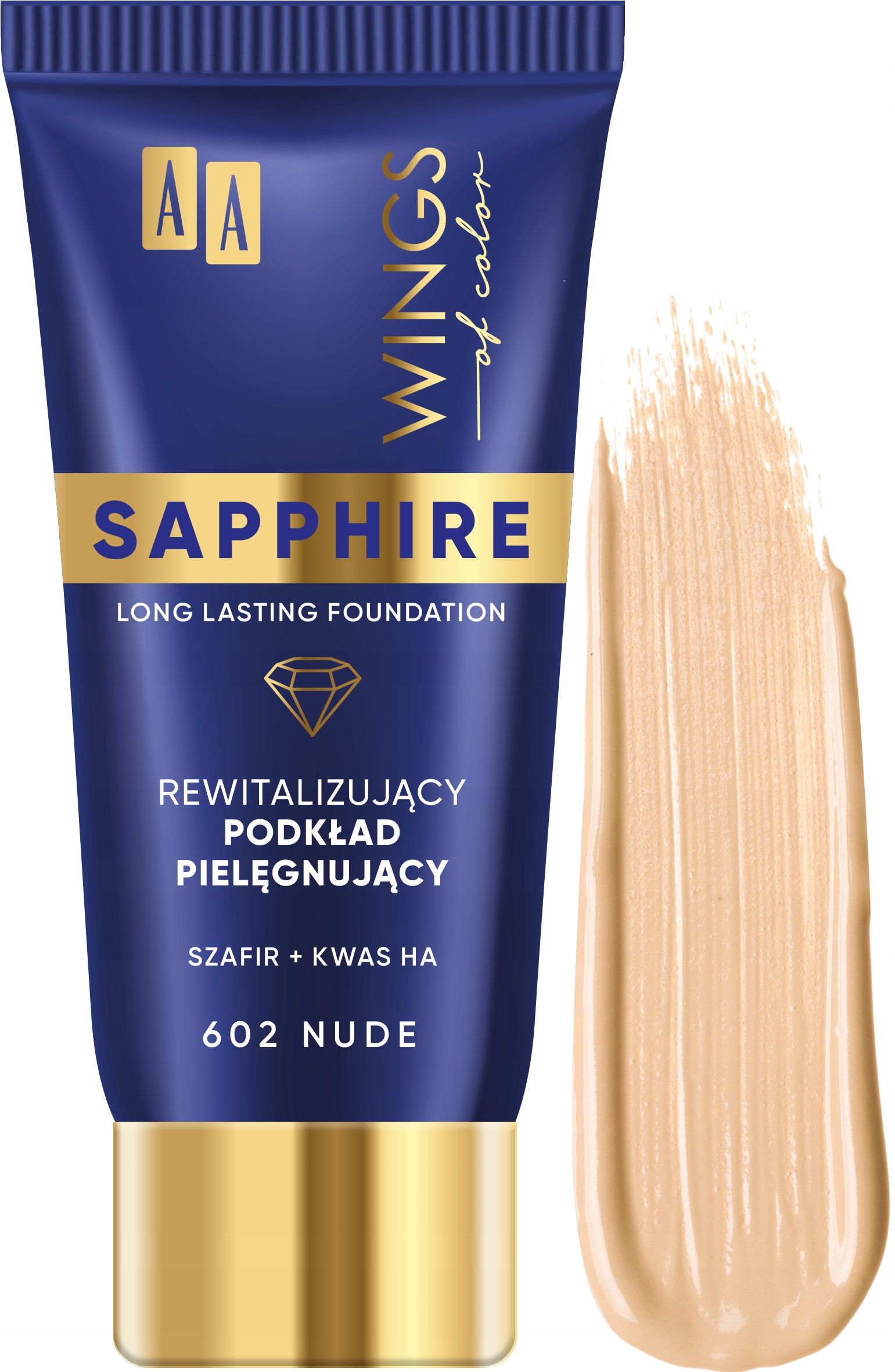 

Aa Wings Of Color Sapphire Podkład 602 Nude