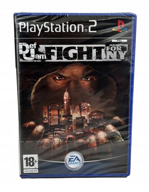 Def Jam Fight For NY PS2 PlayStation 2 Polskie Wydanie NOWA FOLIA