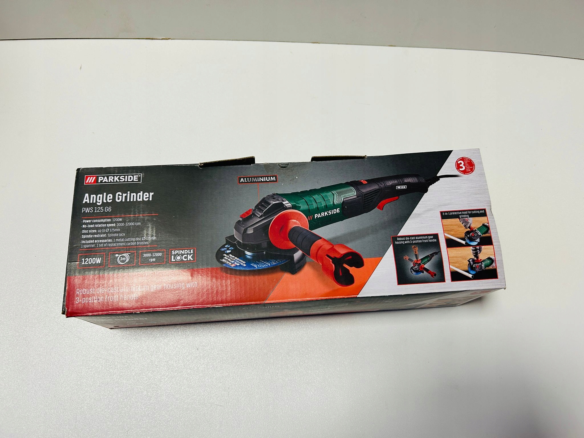 Szlifierka parkside pws 125 g6 (3631/24)