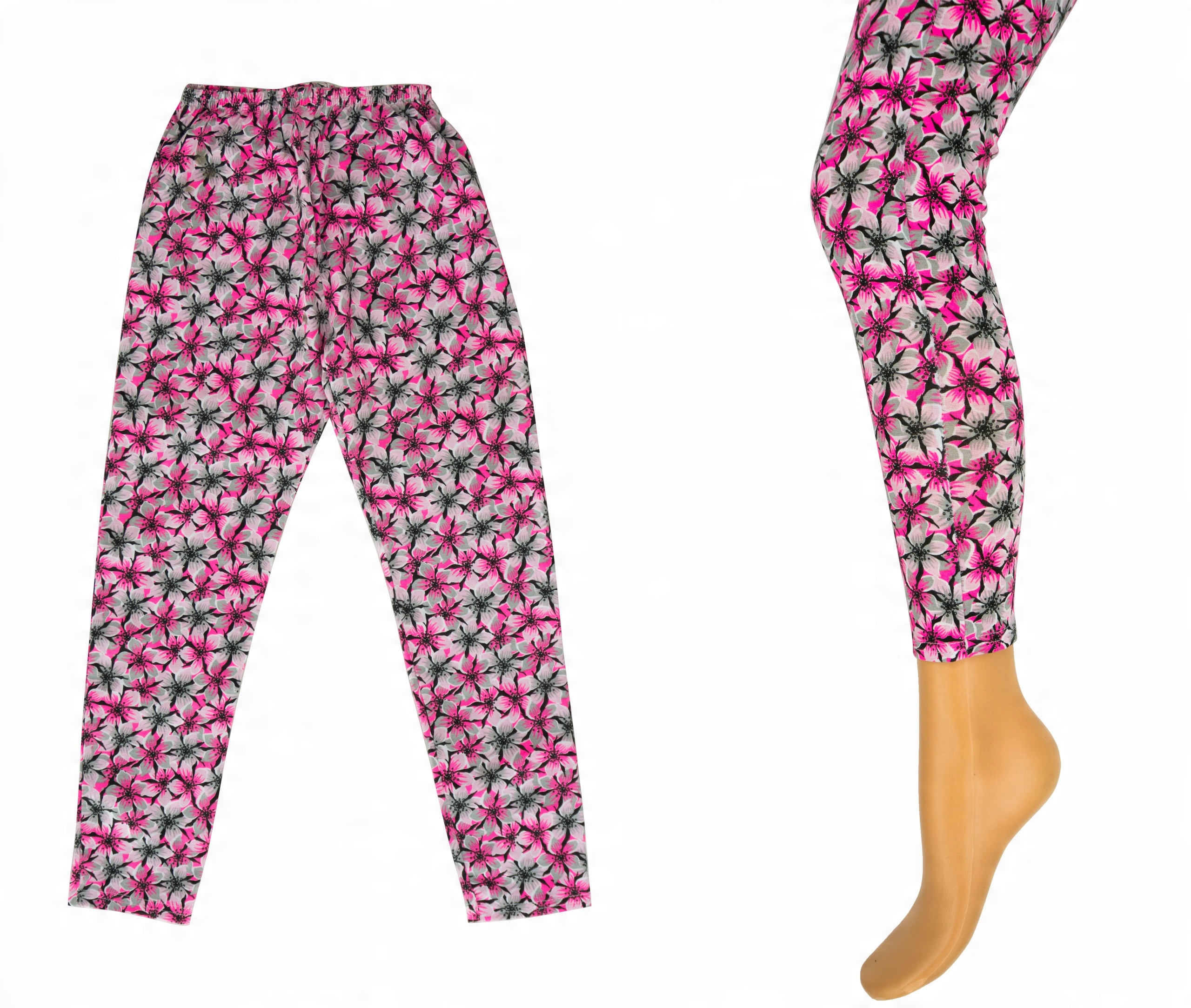 

KR238 Getry legginsy kwiaty Pl rozmiar 128