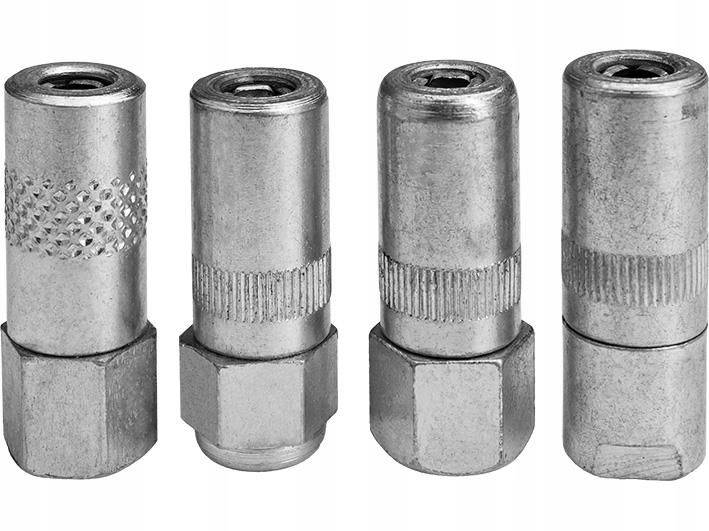 Komplet końcówek do smarownicy 37mm 4szt.