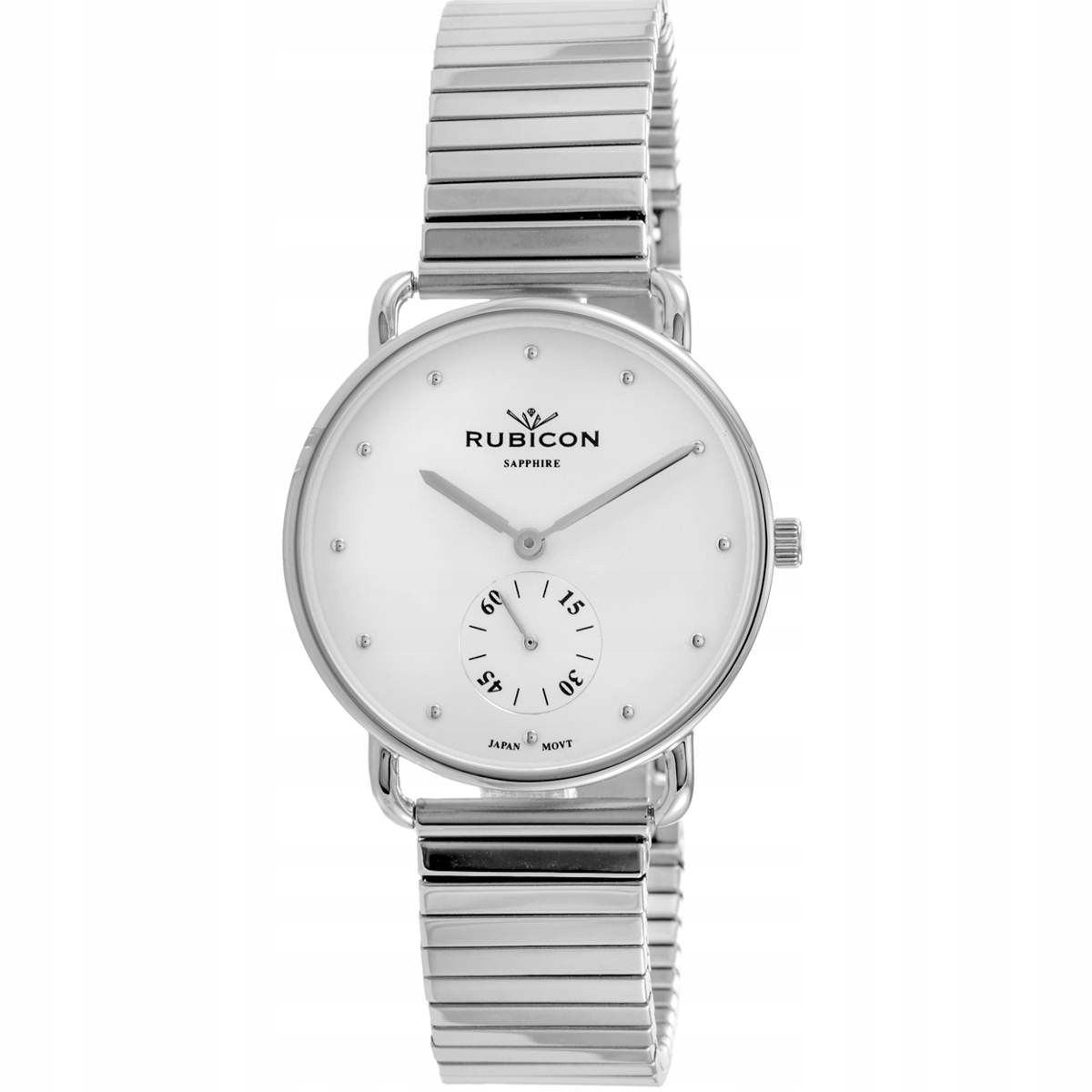 Hodinky Rubicon stříbrné s náramkem RNBE29SISX03BX