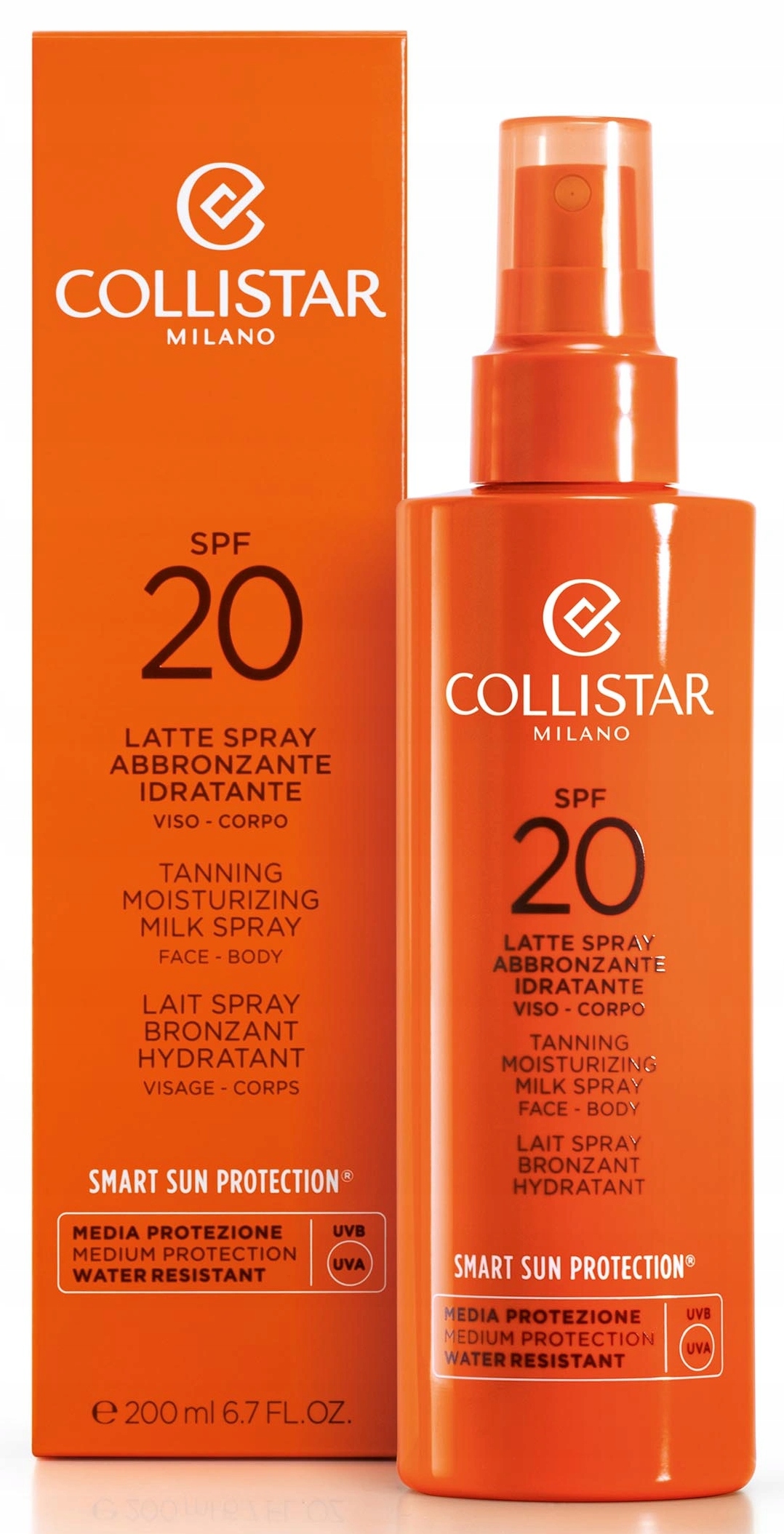 Collistar Smart Sun Protection Opalovací Mléko SPF20