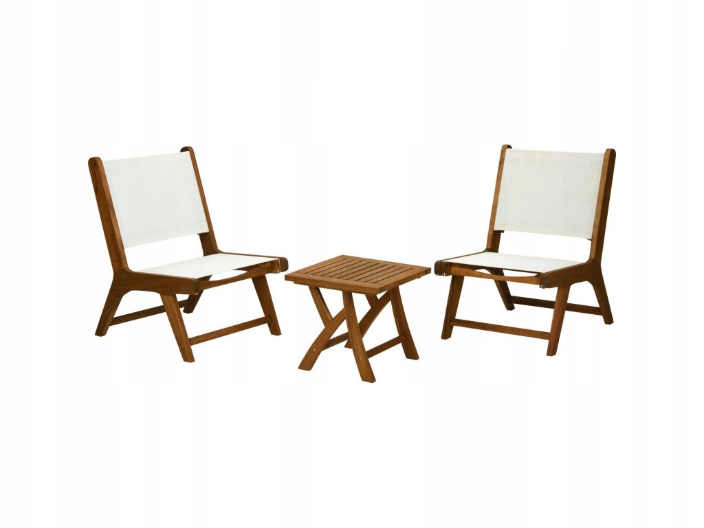 Sada záhradného nábytku, stoličky a stolík