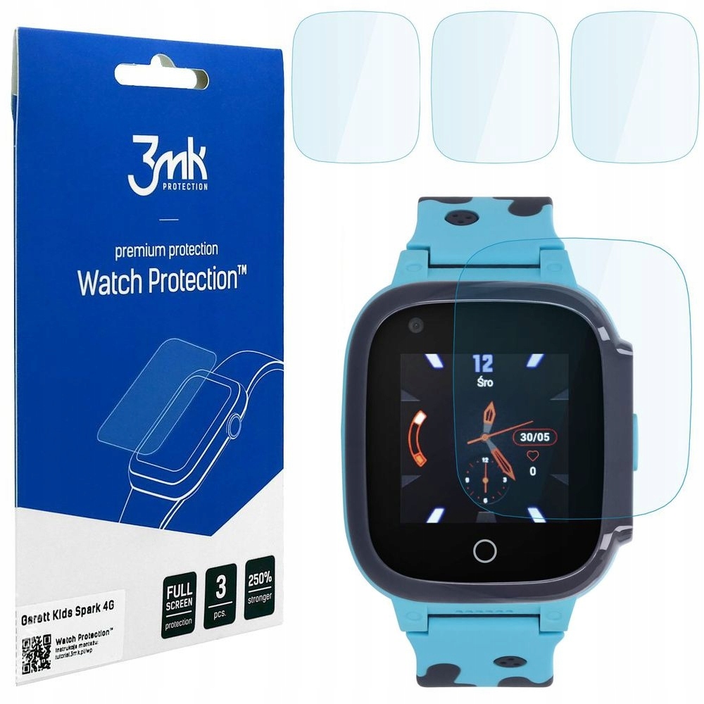 

3x Folia Ochronna 3mk Wp do Garett Kids Spark 4G