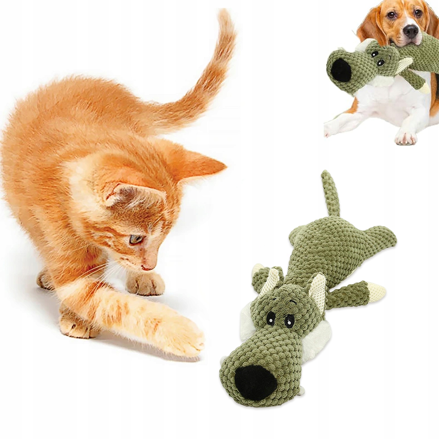 Levně Hračka Pro Psy Nezničitelné Kousátko Velké Plyšák Bezpečné Na Žvýkání