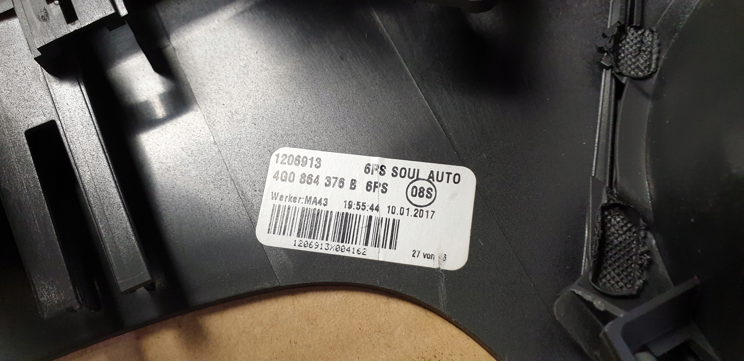 RÁM obal TUNELU SRODKOWEGO AUDI A6 C7 4G OE EU