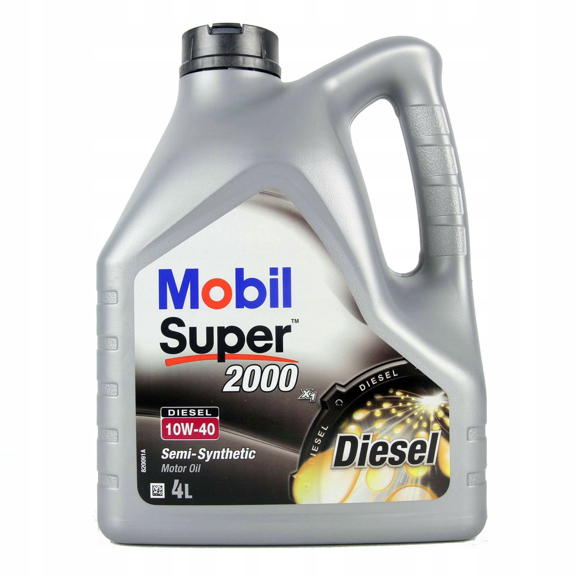 Olej silnikowy Mobil 4 l 10W-40 zawieszka