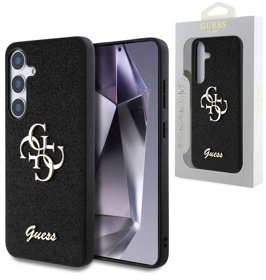 Originální stylové Pouzdro kryt Guess 4G pro Samsung Galaxy S25+