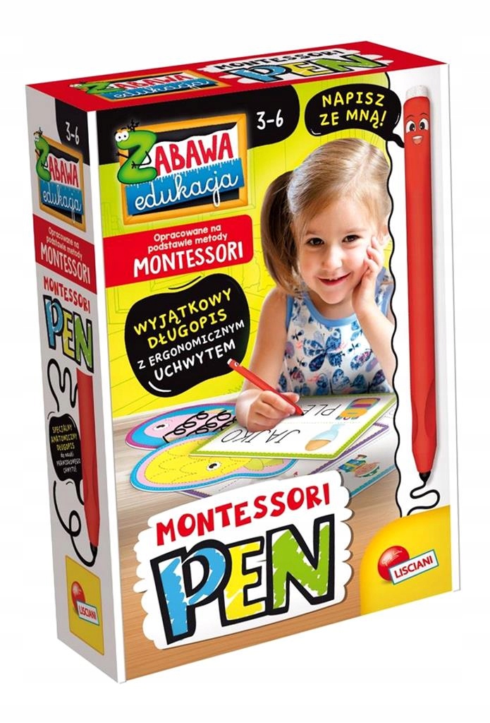 MONTESSORI PEN - РУЧКА С 32 ТАБЛИЧКАМИ