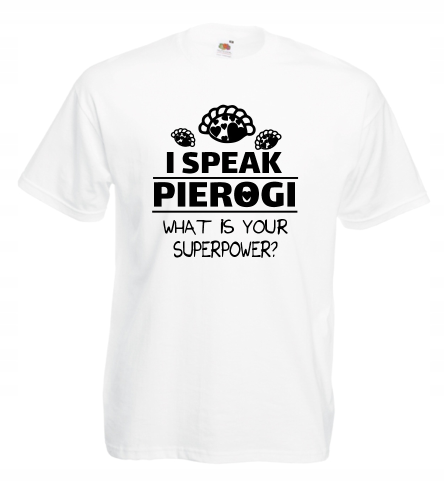 

Koszulka męska I Speak Pierogi r XXL