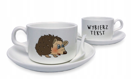 

Filiżanka Jeż Jeże Zabawny Napis
