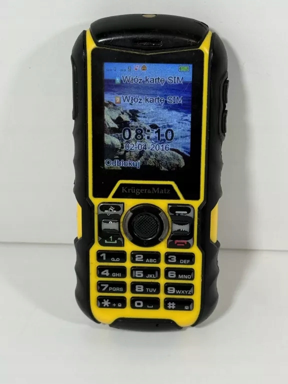 Telefon komórkowy Kruger&Matz Iron 32 MB / 64 MB 2G czarny
