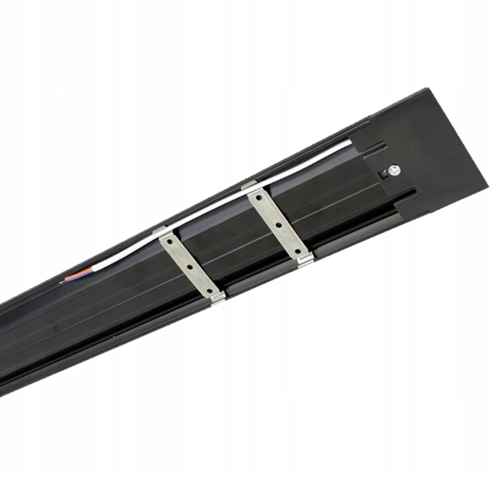 4x Lampa LED Oprawa Natynkowa 120 cm 36W Panel czarny SuperLED 4000K Klasa efektywności energetycznej F