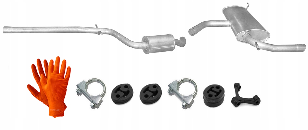 Seat Leon 1.2 1.4 1.6 (od roku 2005) Koncové Středové Tlumiče