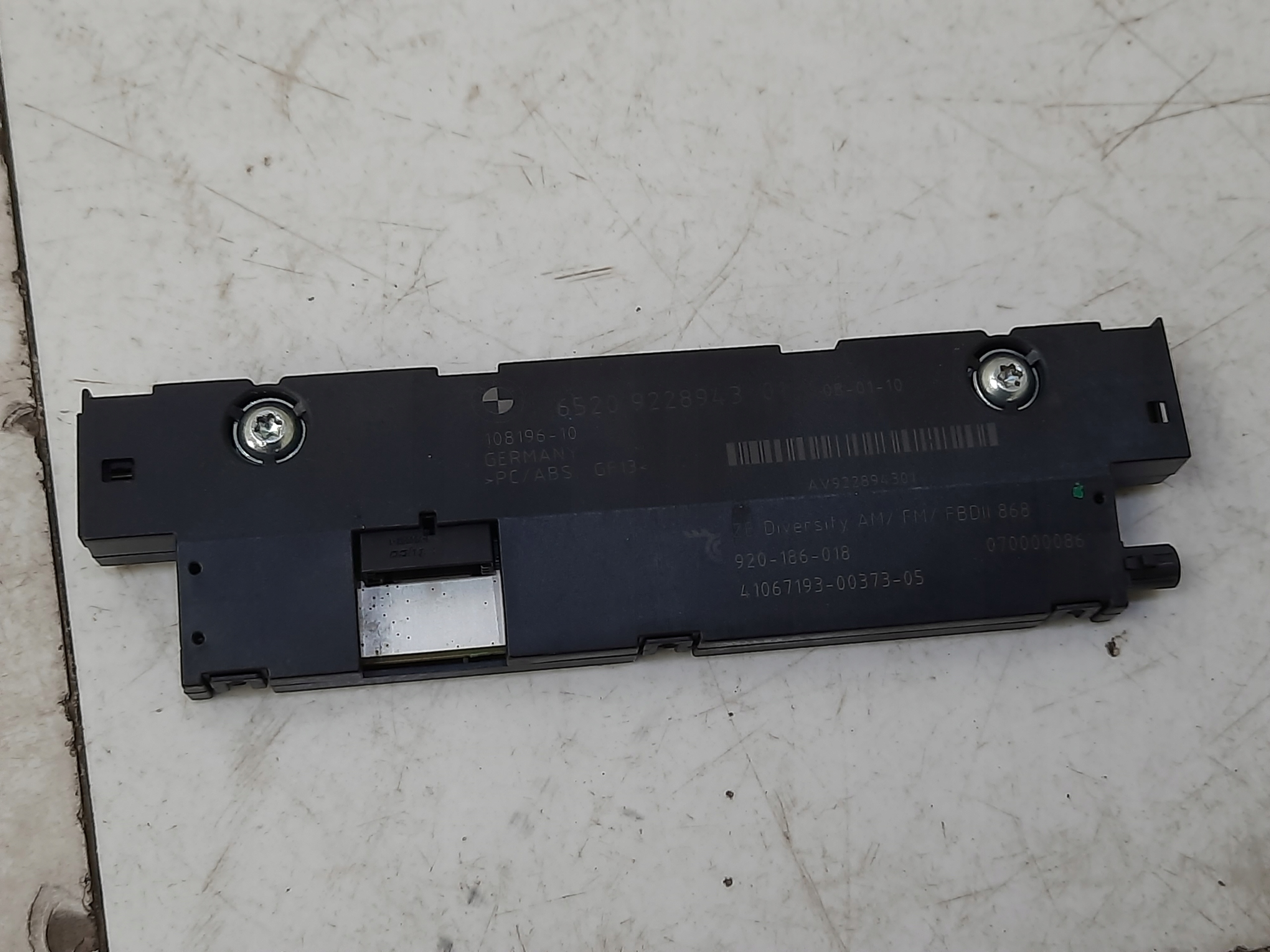 BMW 5 F07 GT модуль антенны DIVERSITY 9228943