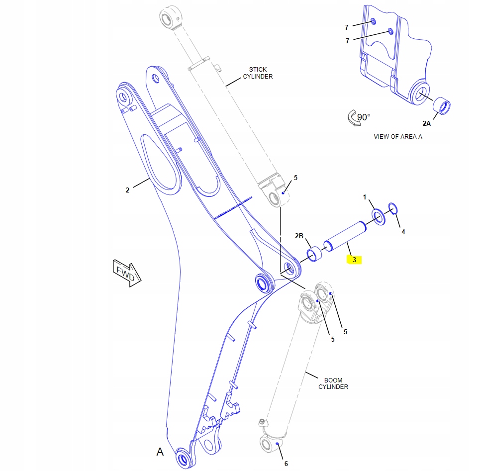 CAT ШТИФТ 2136693