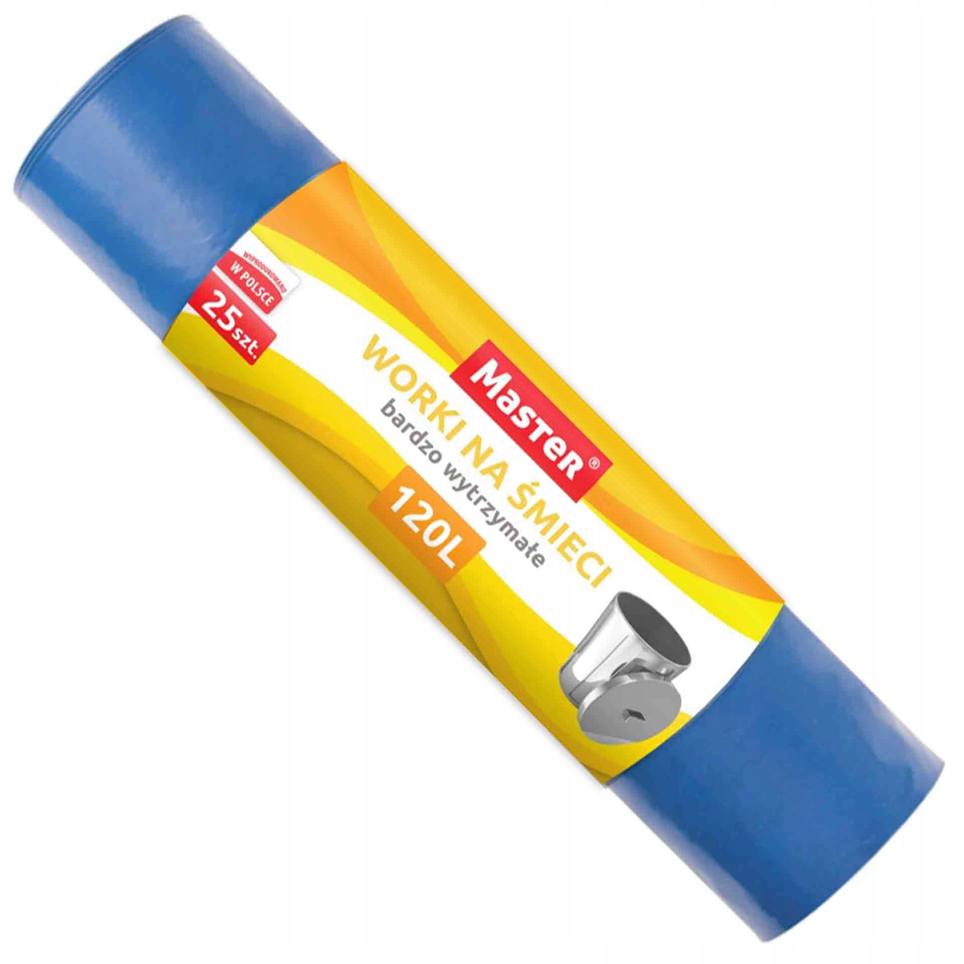 

Worki Na Śmieci LD Master 120 L 25 sztuk