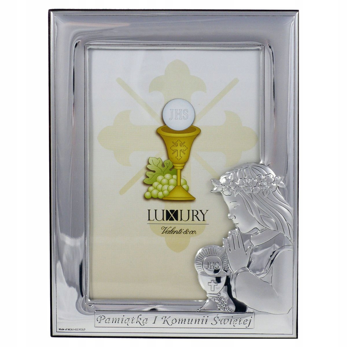 

Ramka Pamiątka I Komunii Dziewczynka 10x15 cm