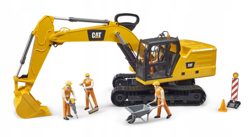 Bruder Cat Koparka Czerpakowa na Gąsienicach 1:16, 02483