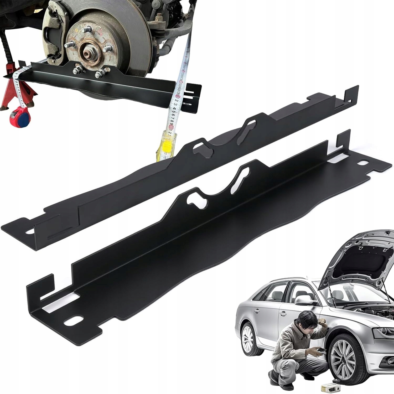 Przyrząd Do Ustawiania Zbieżności Kół Zestaw Narzędzi Stal Nierdzewna