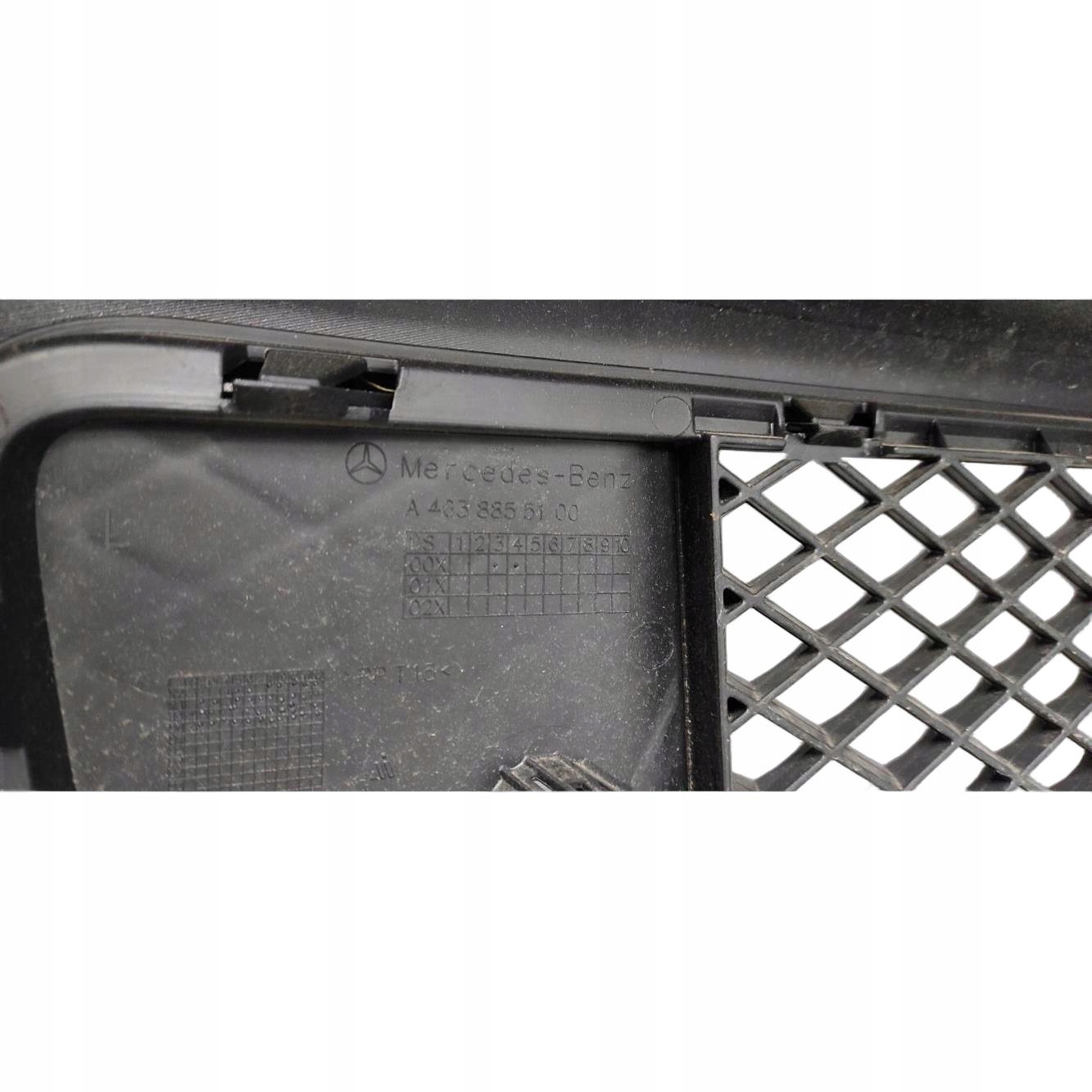front bumper MERCEDES G KLASA W463 LIFT 18-22