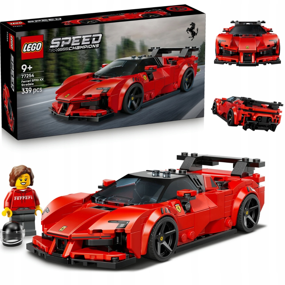 LEGO 77254 Speed Champions - Samochód sportowy Ferrari SF90 XX Stradale