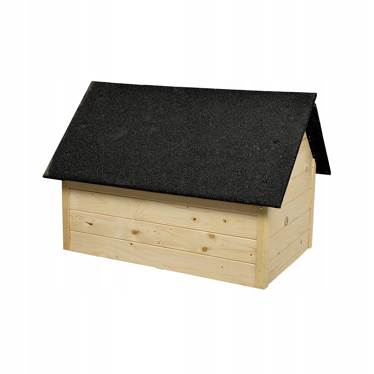 Bouda pro velkého psa, velká, zateplená, dřevěná, velikost XL, k sestavení a vymalování