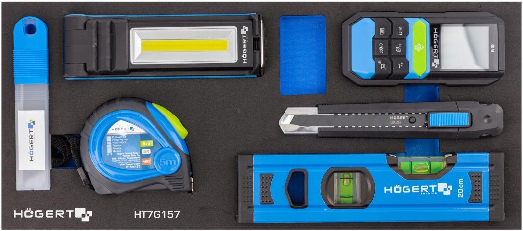 Wkład Do Szafki Narzędzia Pomiarowe 15EL. Hogert