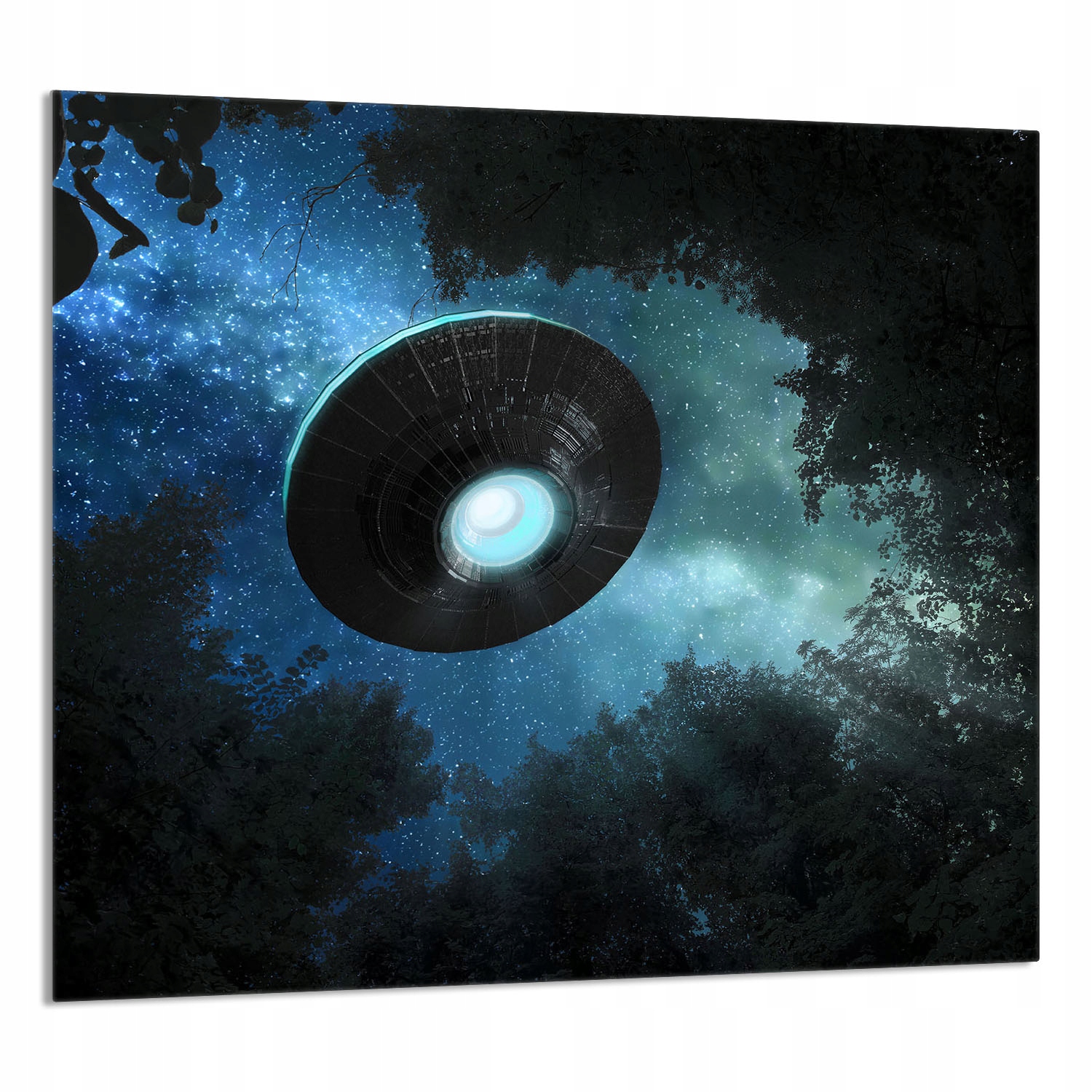 Skleněný Panel Do Kuchyně 65x60 Ufo Tvrzené Sklo