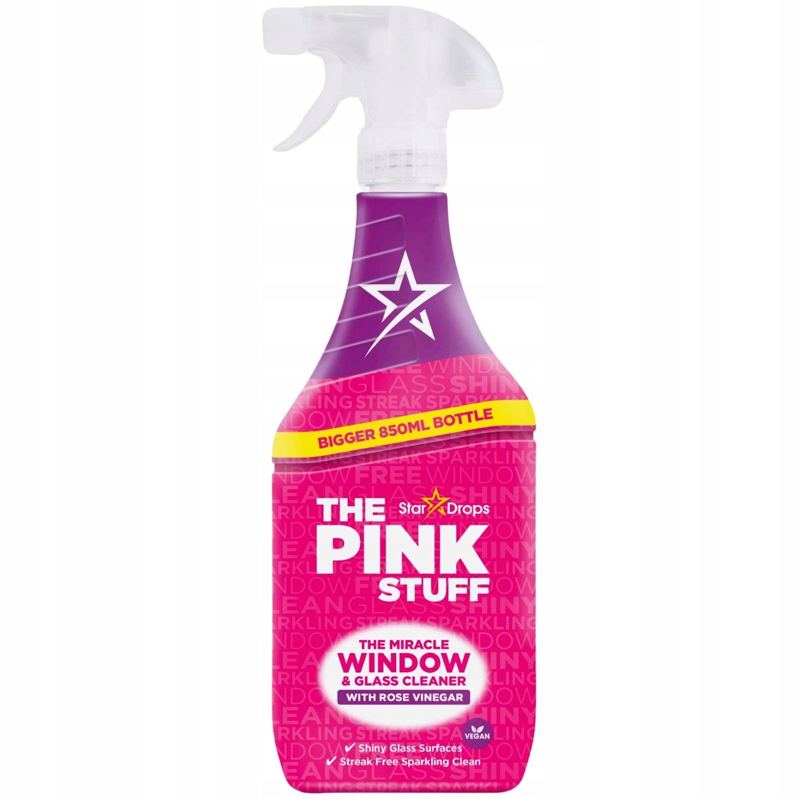 

The Pink Stuff Płyn do Szyb z Octem Różanym 850ml