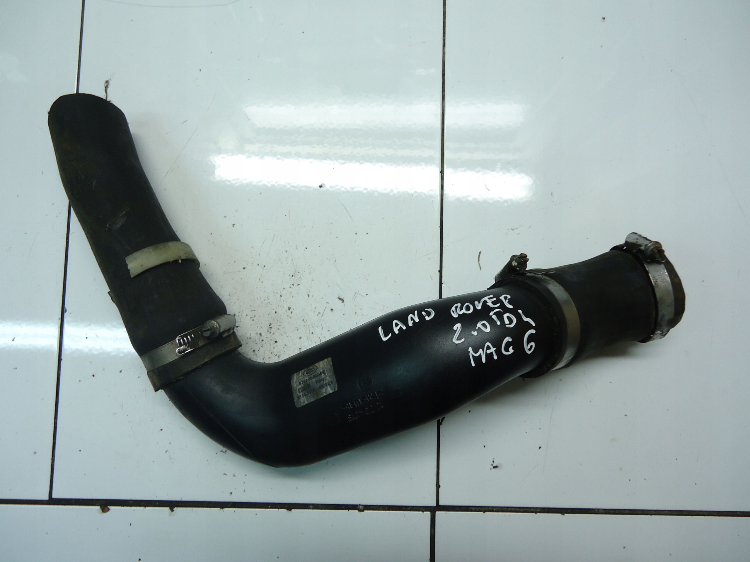 LAND ROVER FREELANDER II 2.2 TD4 rohr intercooler 6G92-6K863-BE