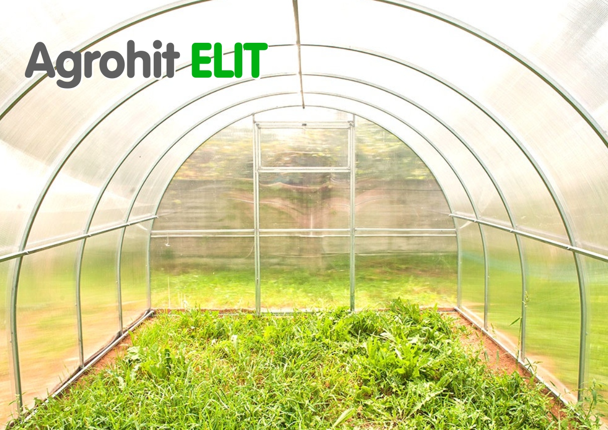 Szklarnia Agrohit ELIT 3x12 poliwęglan 4mm tunel Szerokość 3 m
