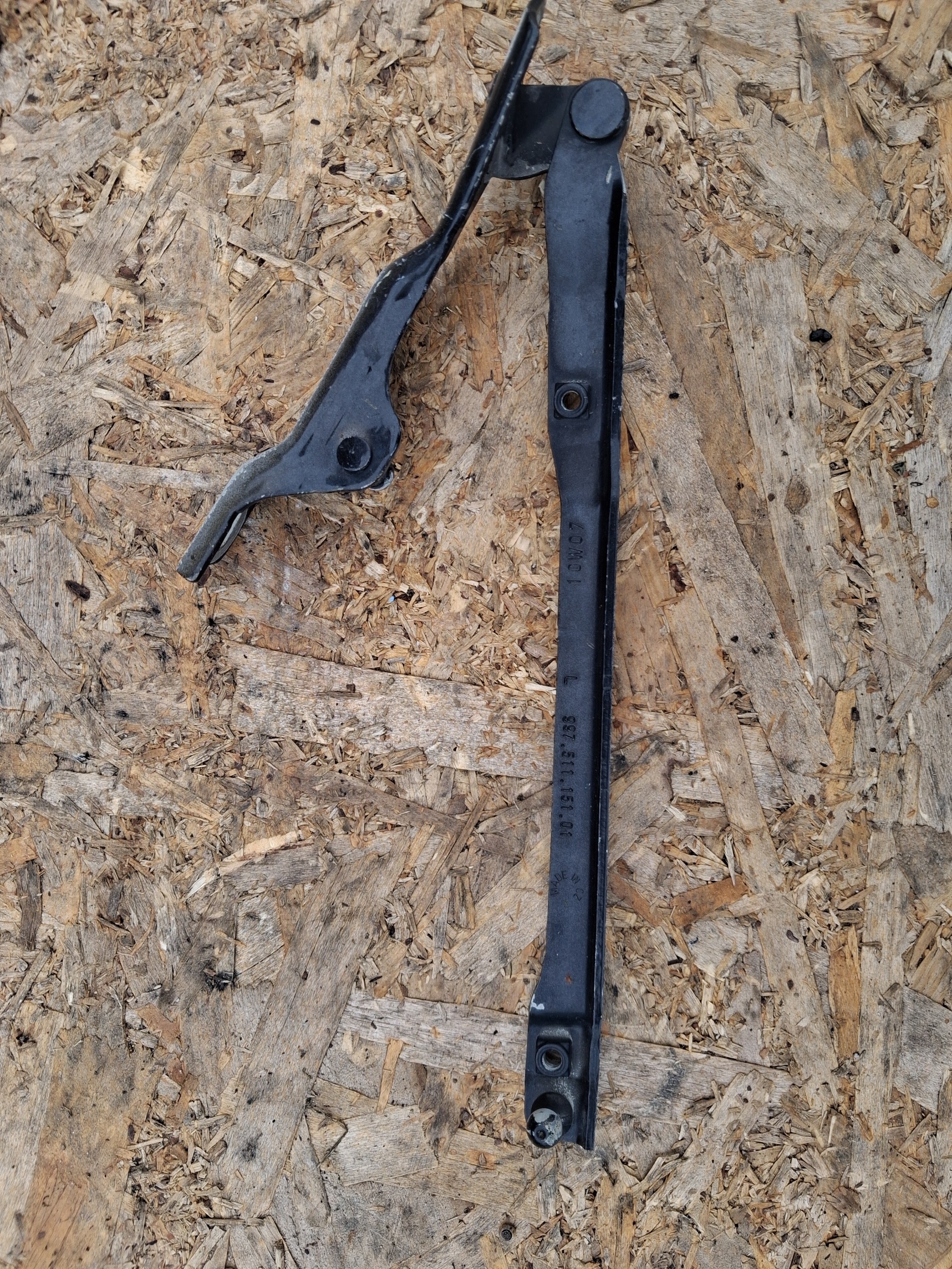 hinge bonnets left PORSCHE CAYMAN (987) 99751115101