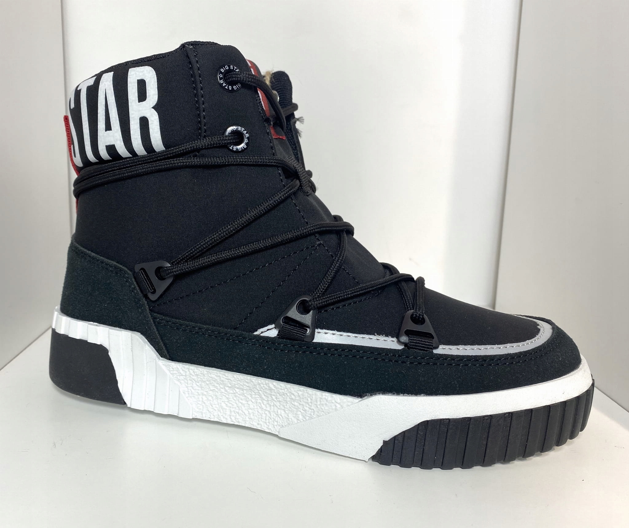 Kotníkové Boty Big Star Tenisky eco GG274400 Černá 41,