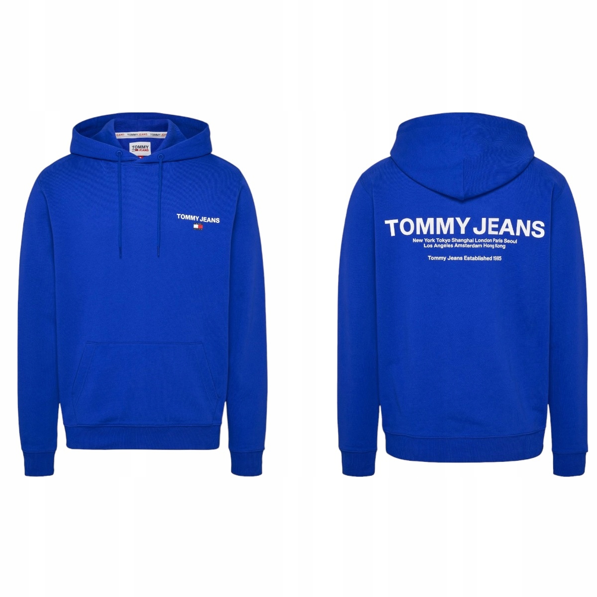 Tommy Hilfiger Pánská Mikina Reg Entry Modrá M