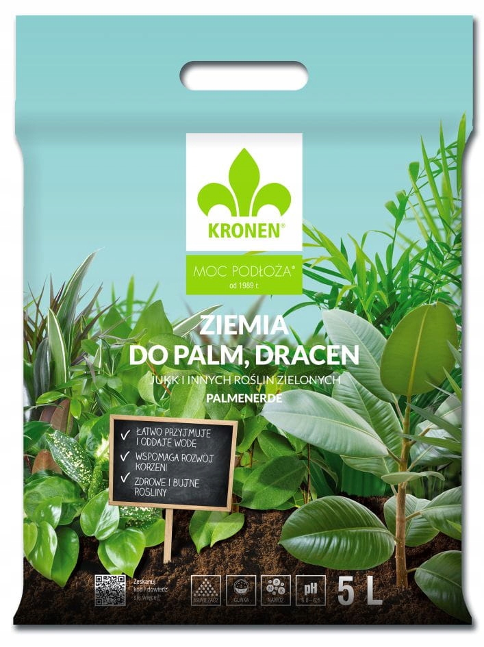 

Kronen Ziemia Do Palm, Jukk, Dracen Podłoże 5L