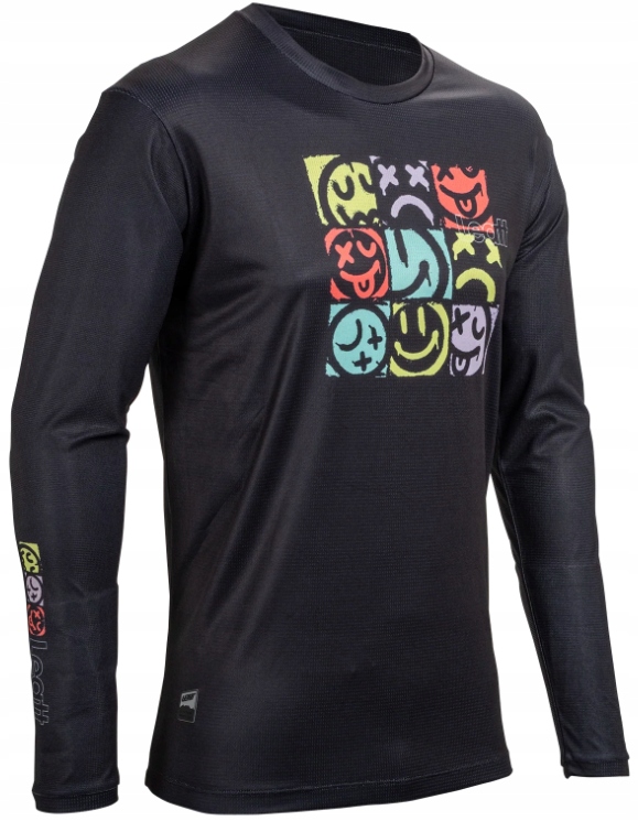 Cyklistický dres Leatt Mtb Gravity 3.0 Black vel. L Dh Enduro