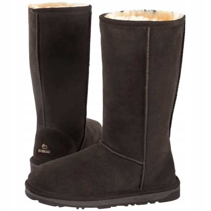Dámské zimní kozačky Everau Whistler EAU3008 Chocolate, hnědé