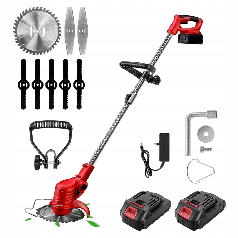 Aku Vyžínač 800 W 21 V SET+2 X Aku