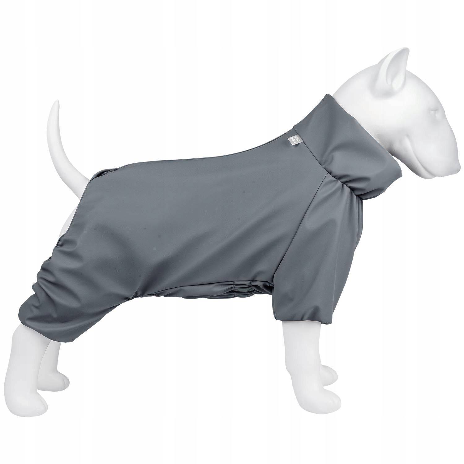 Levně Pláštěnka pro psa, voděodolná, šedá, velikost S/m (M35)