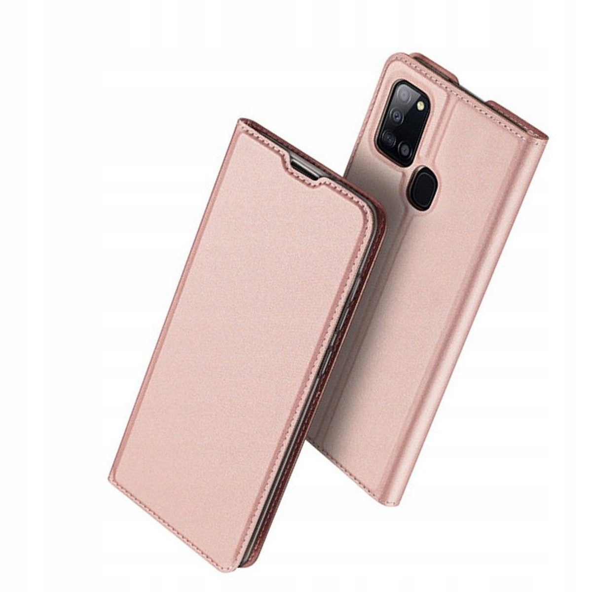 Etui z klapką Dux Ducis do Samsung Galaxy A21s, różowe