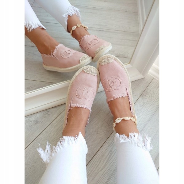 

Espadryle New Collection Wiosna 2020 Pudrowy róż39