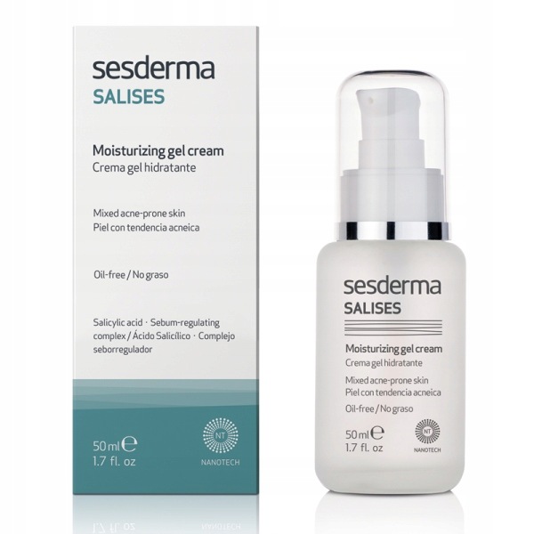 Sesderma Salises krem-żel nawilżający do twarzy, 50 ml