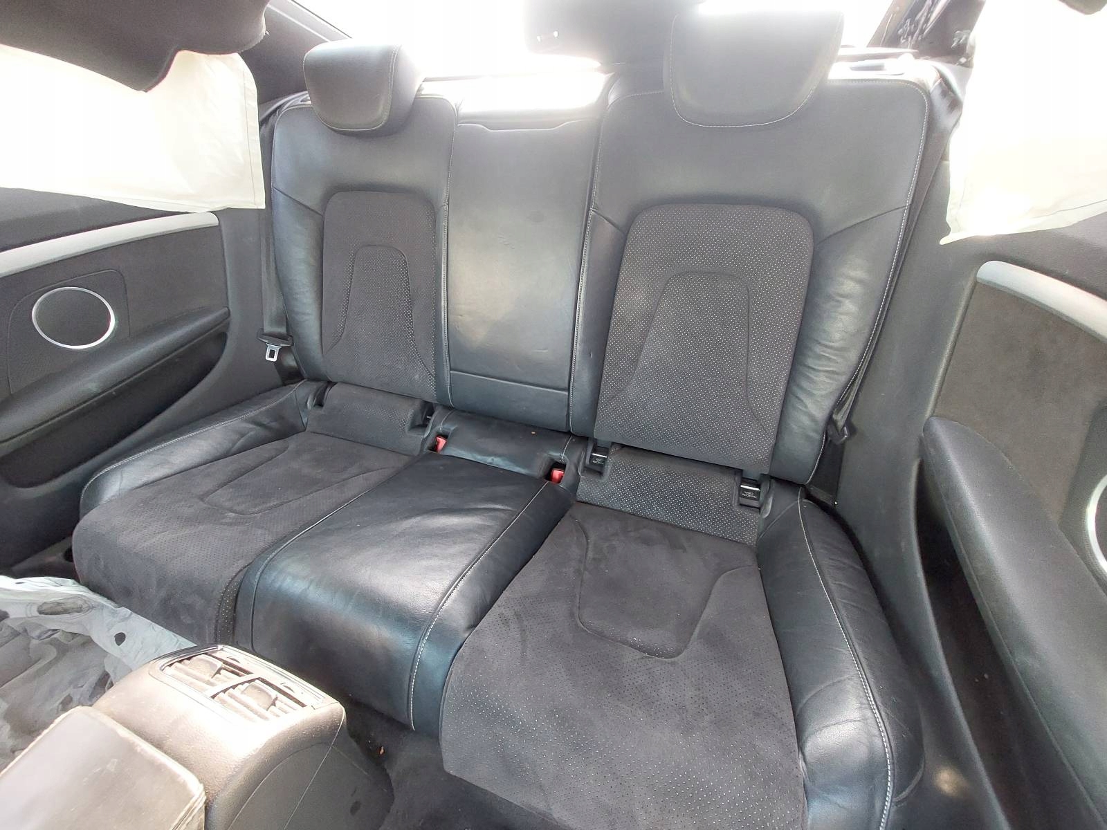 seats KOMPLET left right seat rear part + side AUDI A5 8T SLINE