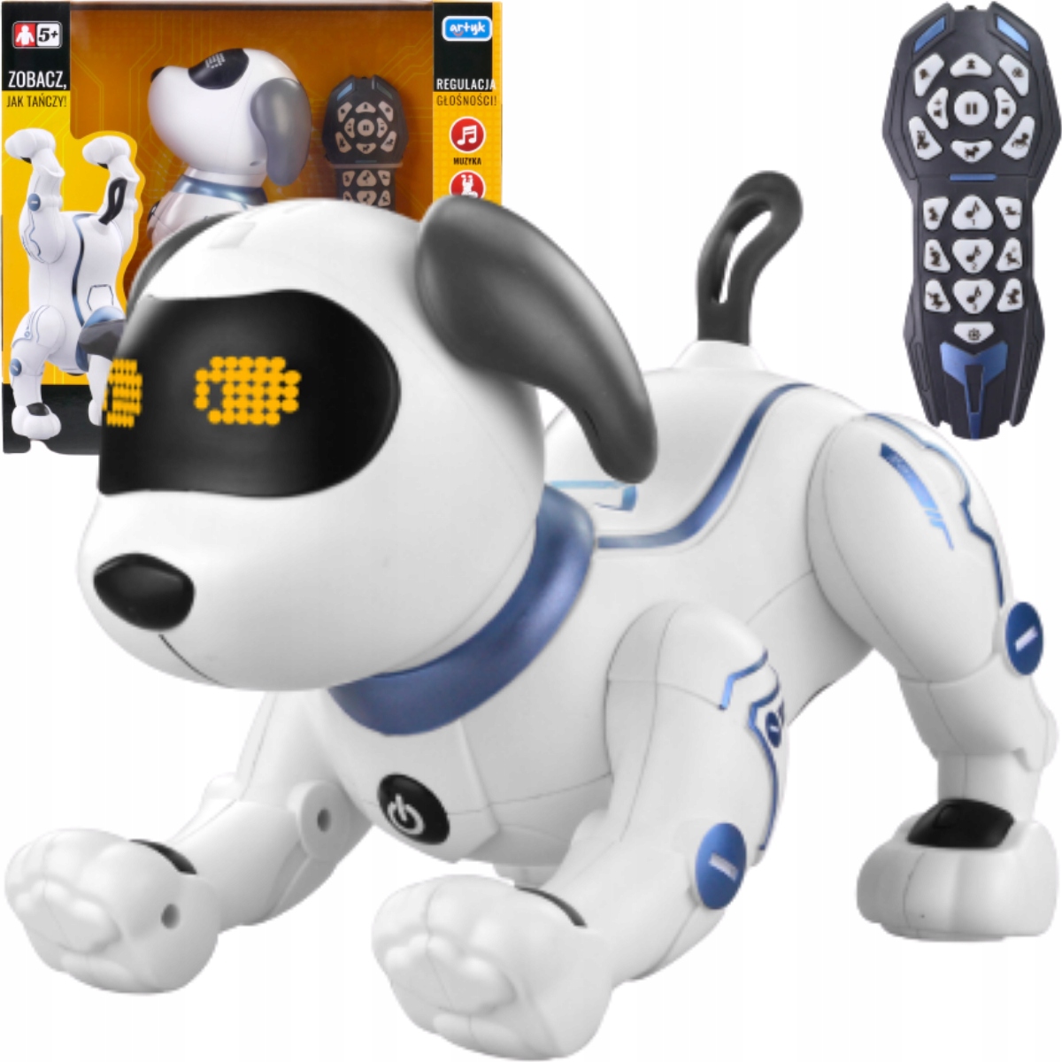 РОБОТ СОБАКА ИНТЕРАКТИВНАЯ НА РАДИОУПРАВЛЕНИИ, ТАНЦУЕТ