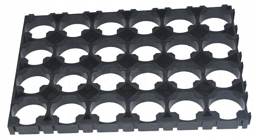 

4x6 holder (uchwyt, koszyk) na 24 ogniwa 18650