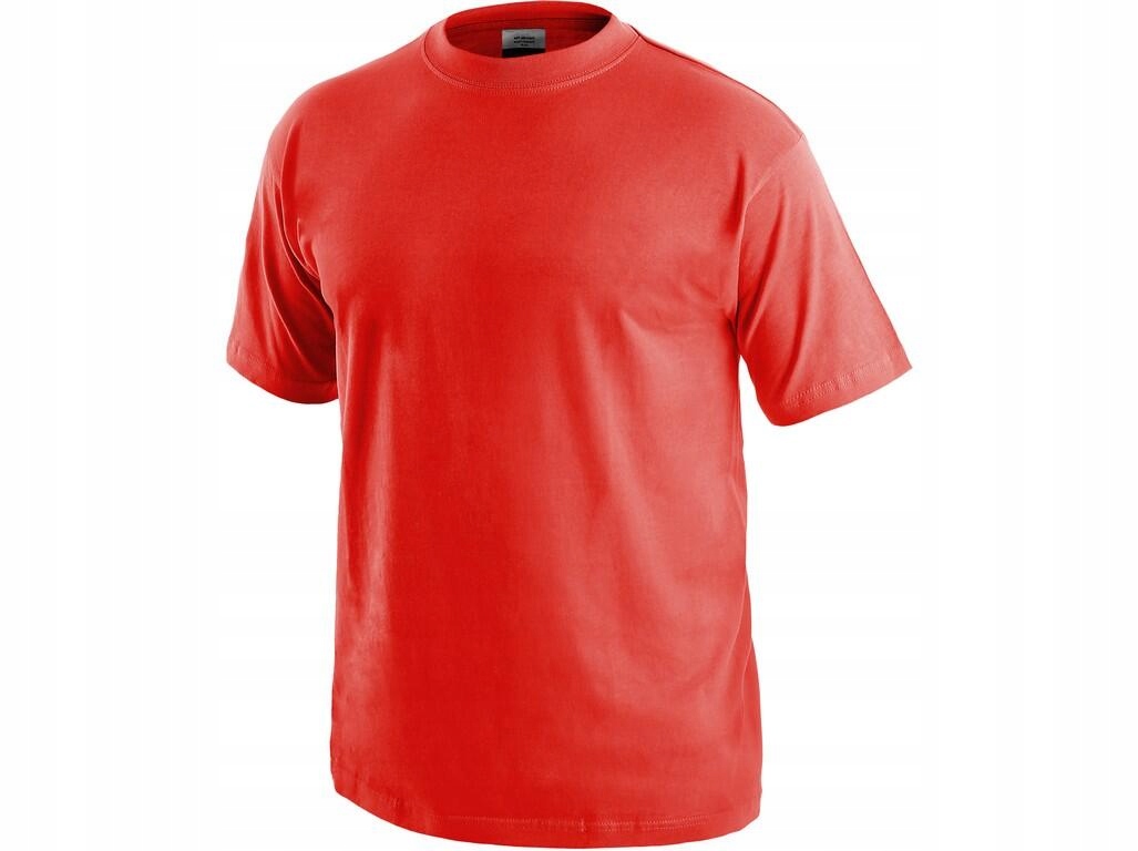 

T-shirt Mocna Koszulka Bawełna Daniel Czerwona XXL