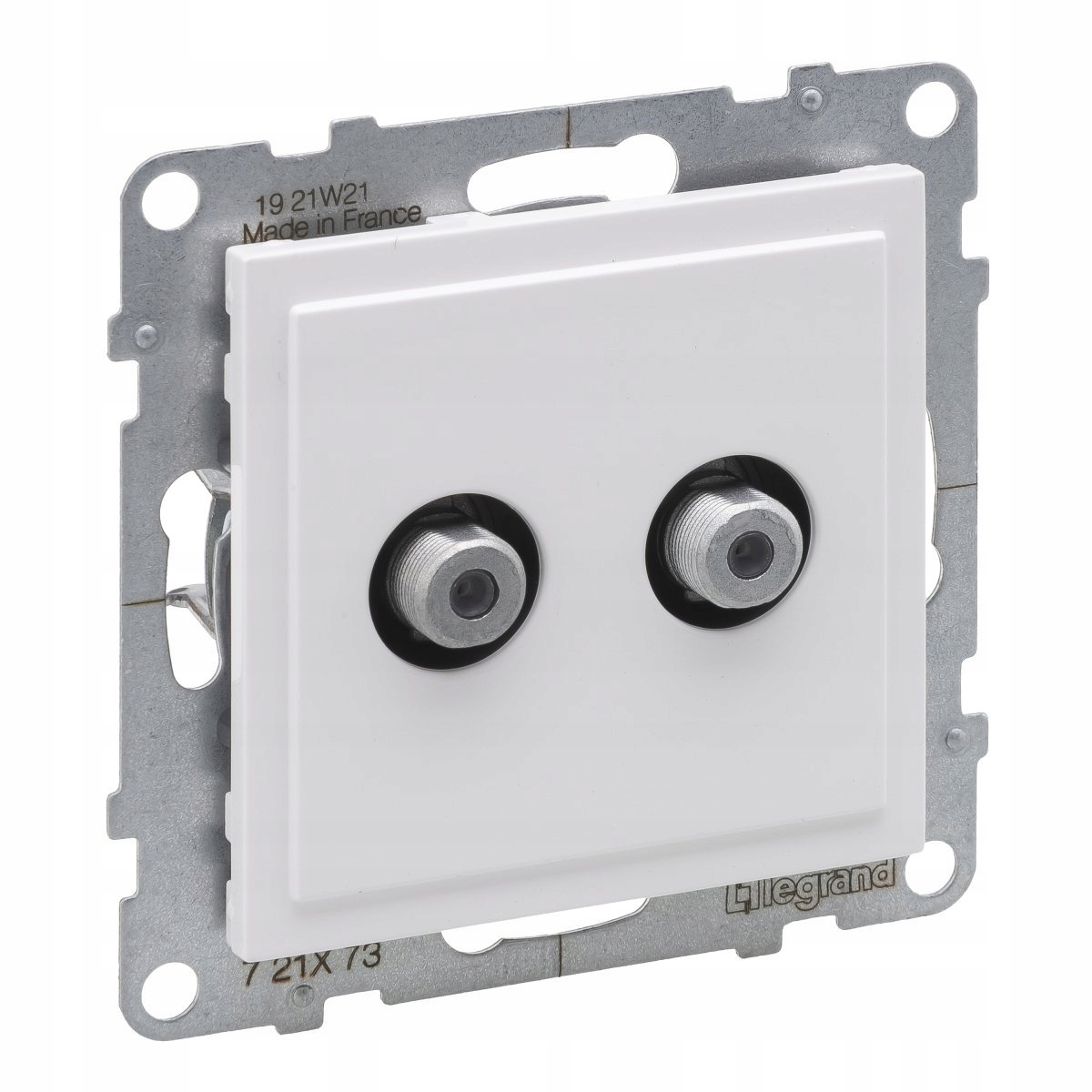 

Suno Gniazdo 2xSAT typ F 1,5dB białe 721173